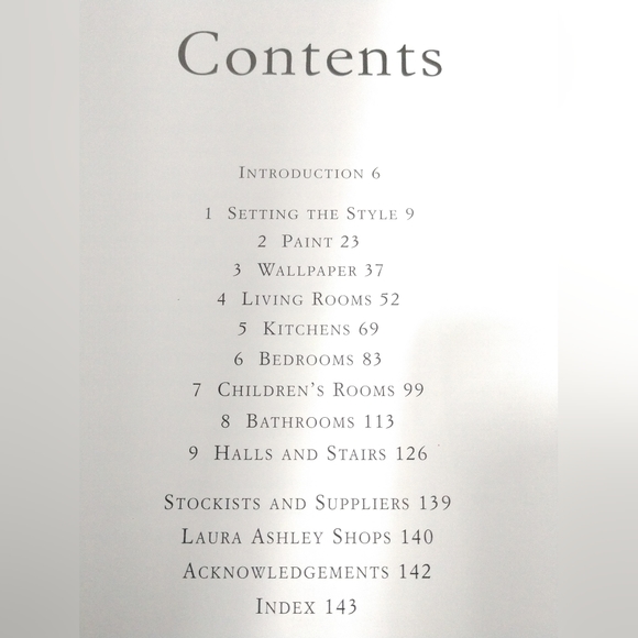 Laura Ashley Decorating With Paper and Paint Guide To Home Decorating Book - Picture 6 of 13